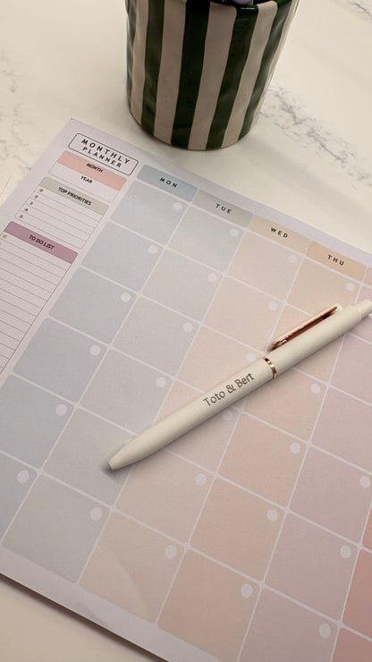 Pastel planner