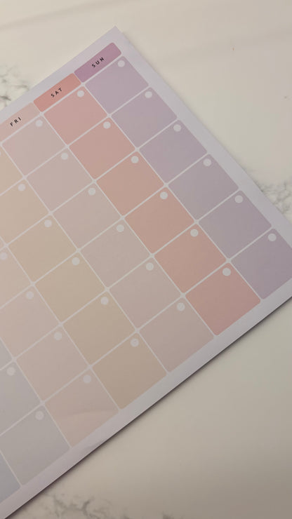 Pastel planner