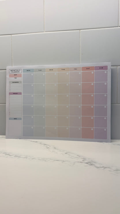 Pastel planner