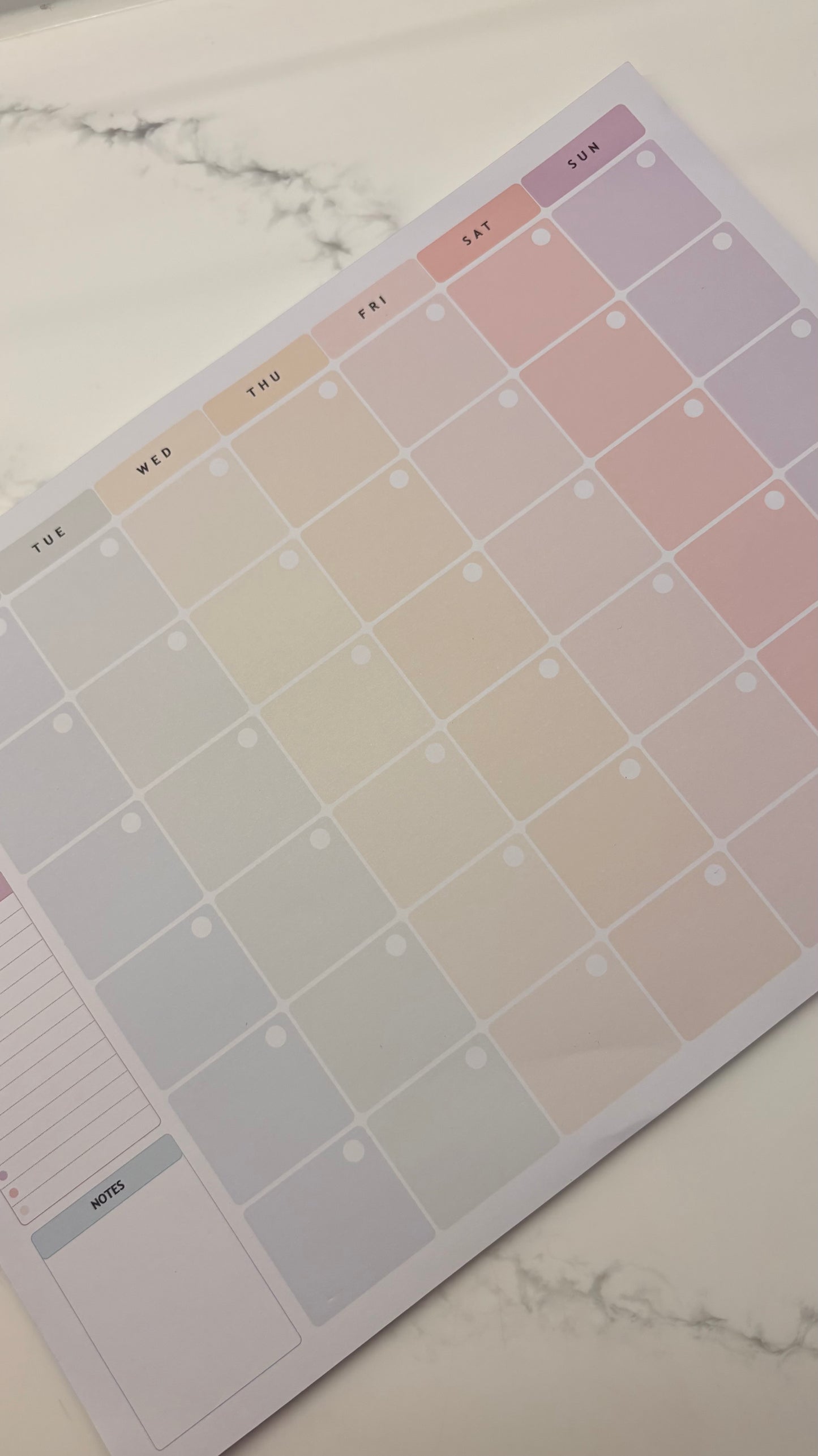 Pastel planner