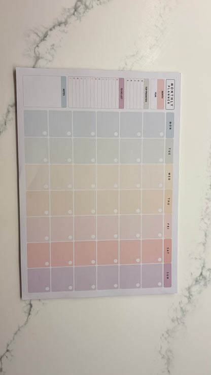 Pastel planner